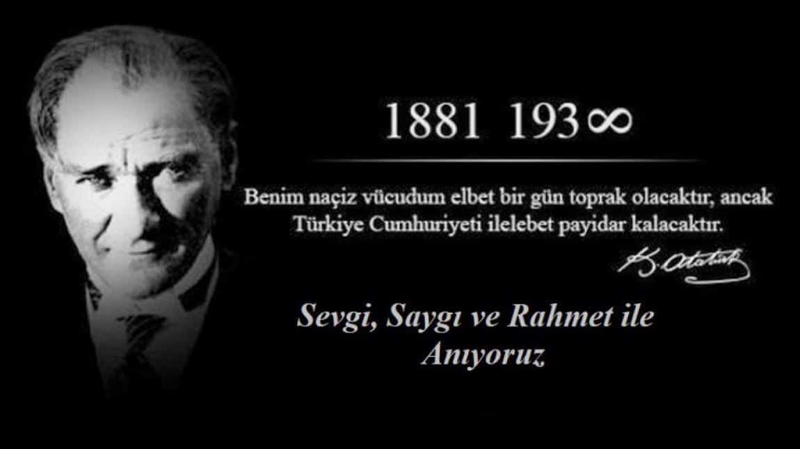 Gazi Mustafa Kemal Anaokulu'nun 10 Kasım Atatürk'ü Anma Günü Mesajı ve Anma Günü Etkinlikleri